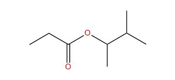 3-Methylbutan-2-yl propionate